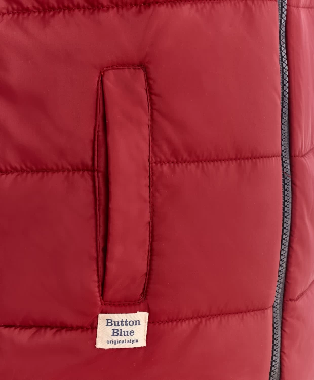фото Красный жилет button blue (146)