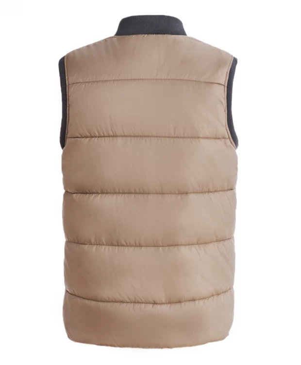 фото Бежевый жилет button blue (104)