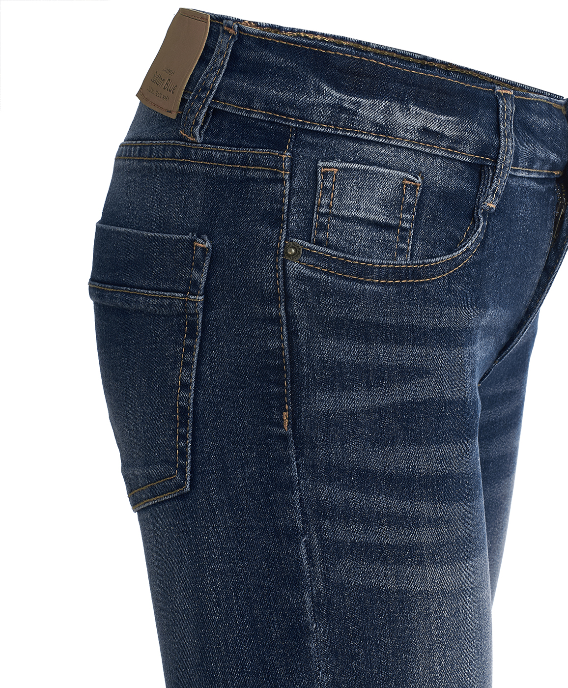 фото Классические синие джинсы button blue