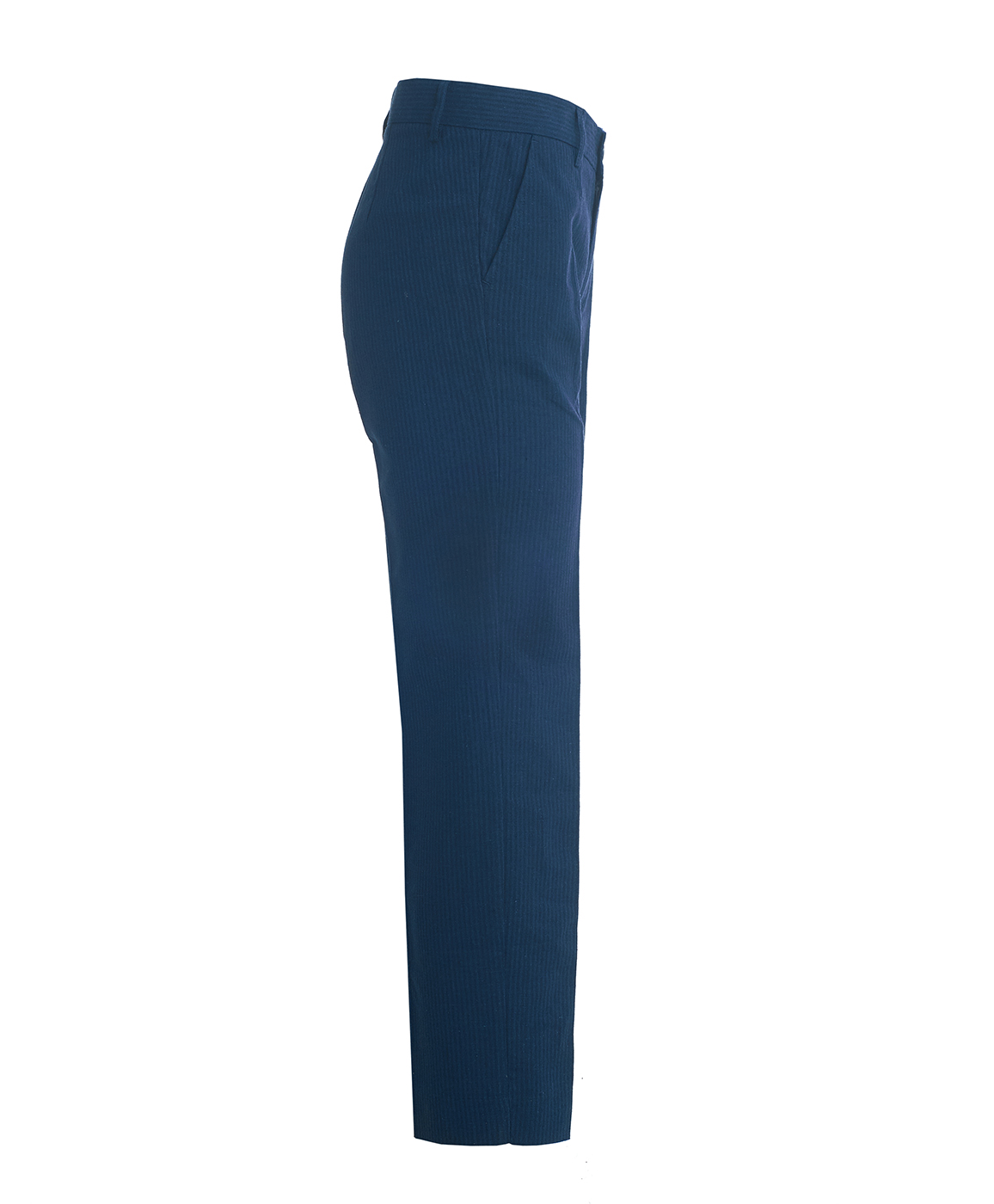Синие брюки в полоску Button Blue 119BBBP63021005, размер 146, цвет синий - фото 2