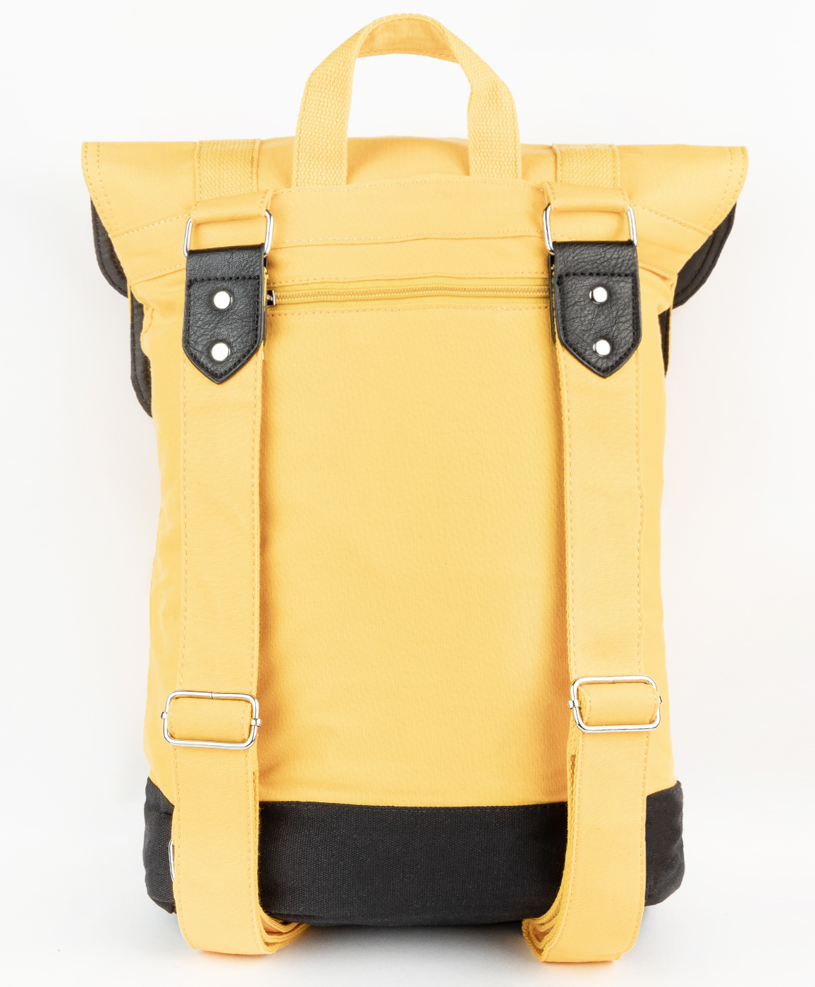 фото Желтый рюкзак button blue