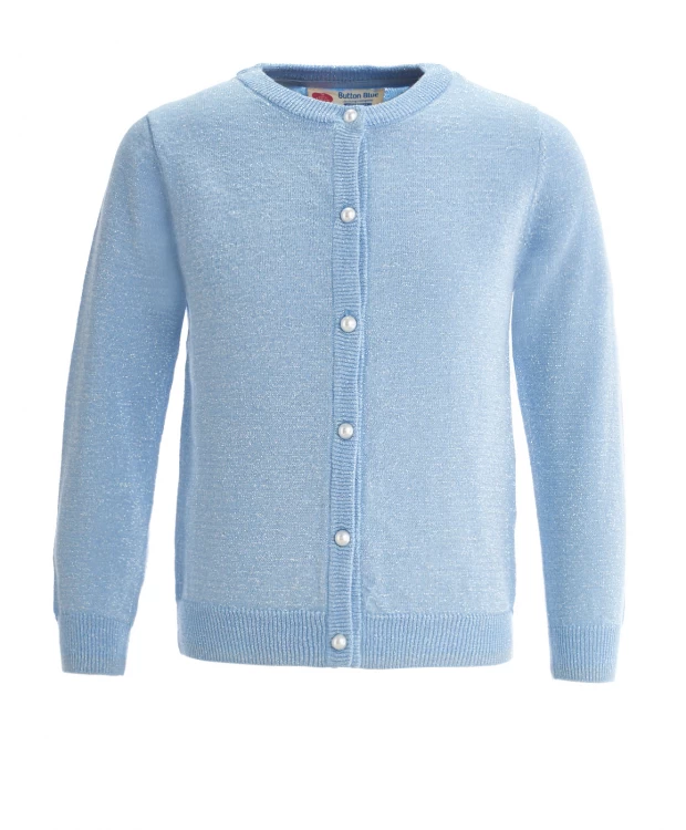 

Голубой кардиган с люрексом Button Blue, Голубой кардиган с люрексом Button Blue (140)