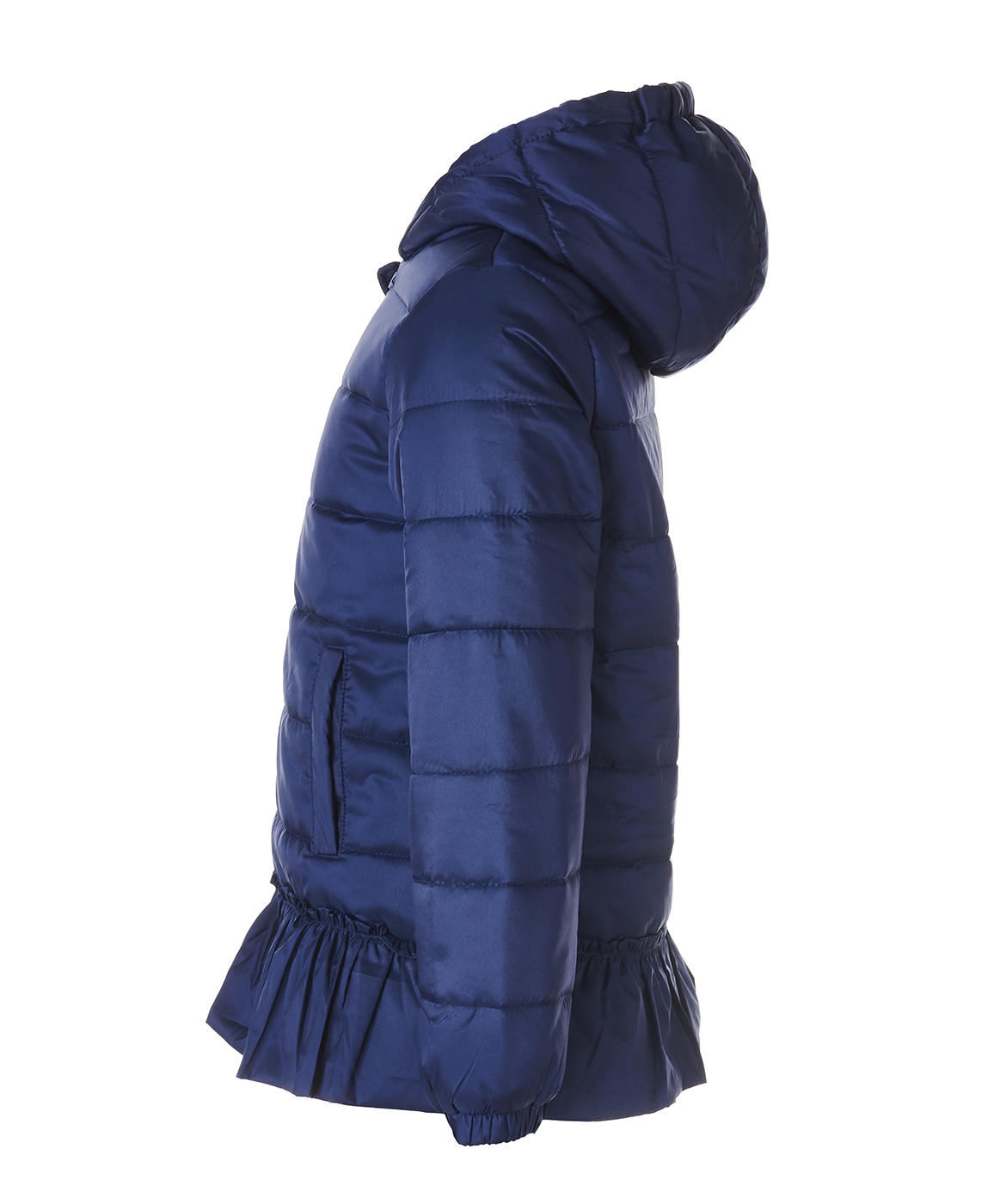 фото Синяя демисезонная куртка button blue