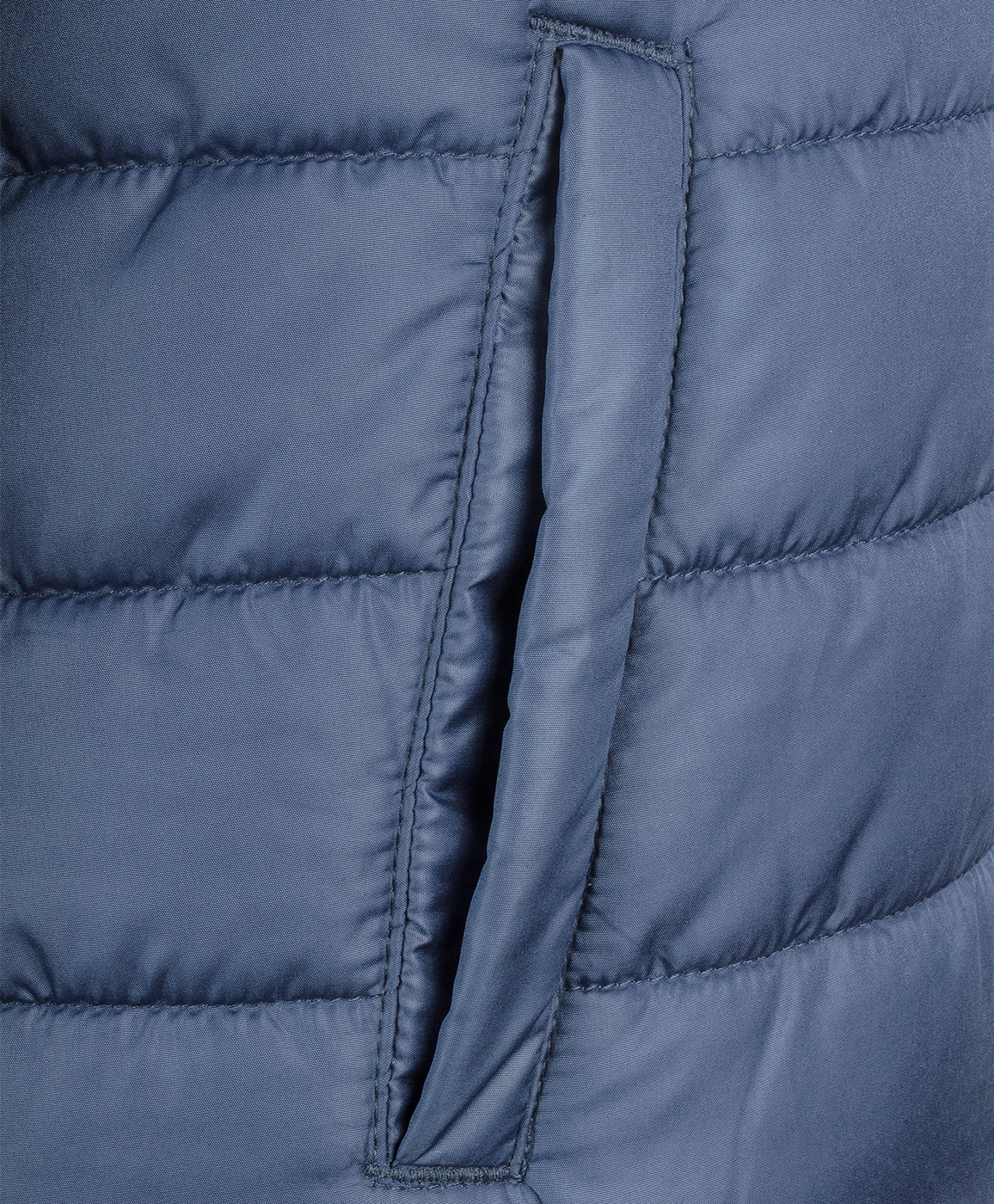 фото Синее демисезонное пальто button blue