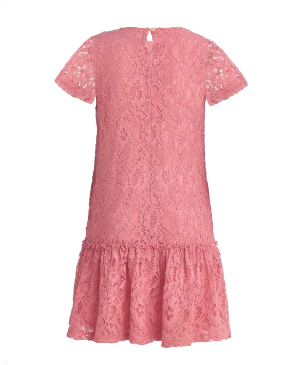Розовое платье Button Blue (128), размер 128, цвет розовый Розовое платье Button Blue (128) - фото 3