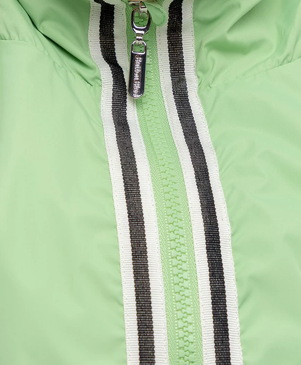 фото Салатовая ветровка button blue (122)