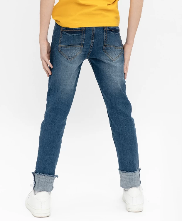 фото Синие джинсы regular fit button blue (116)