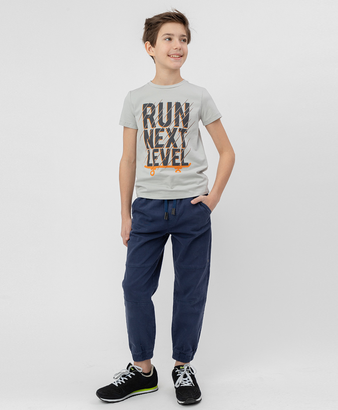 фото Футболка с принтом button blue