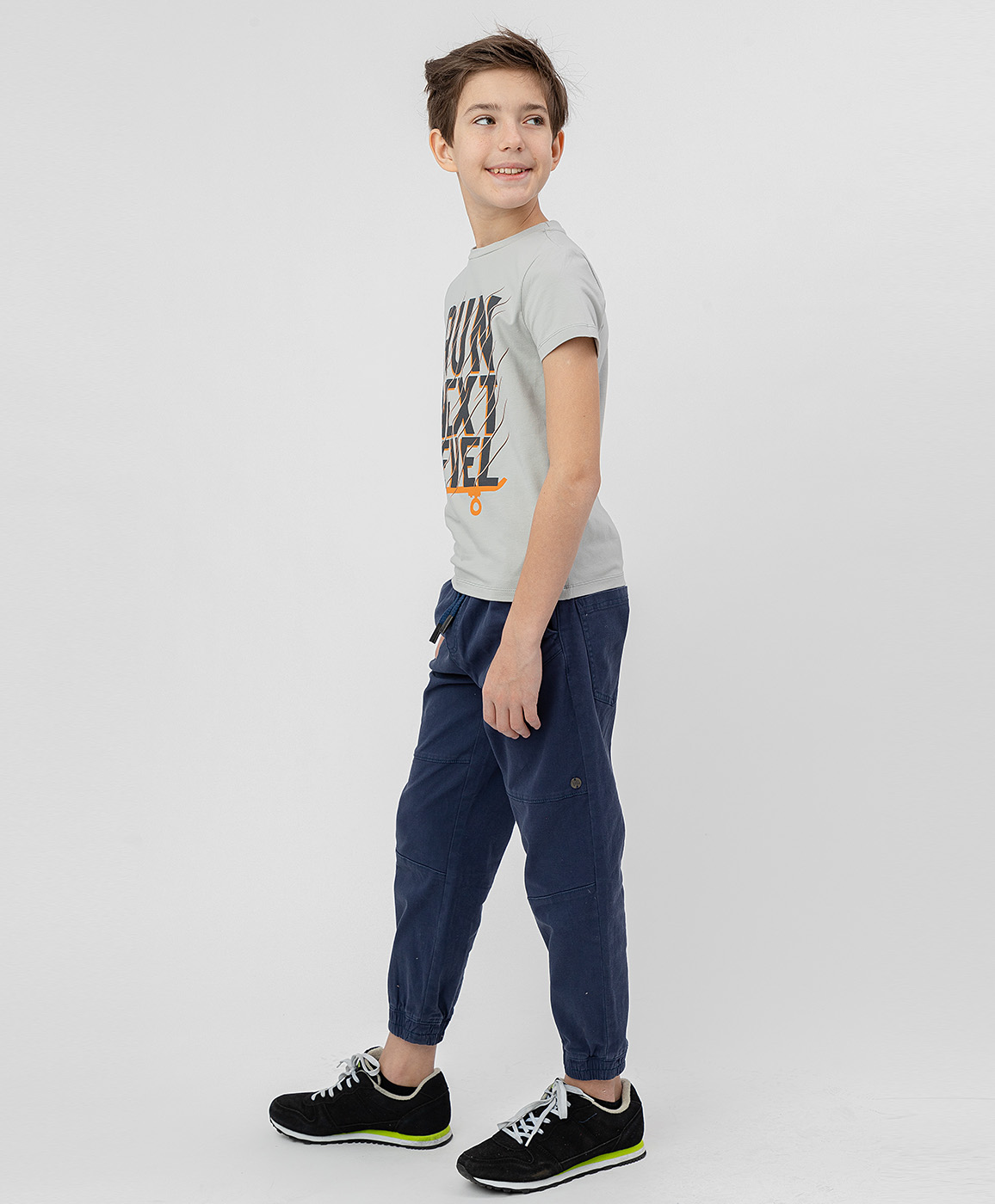 фото Футболка с принтом button blue