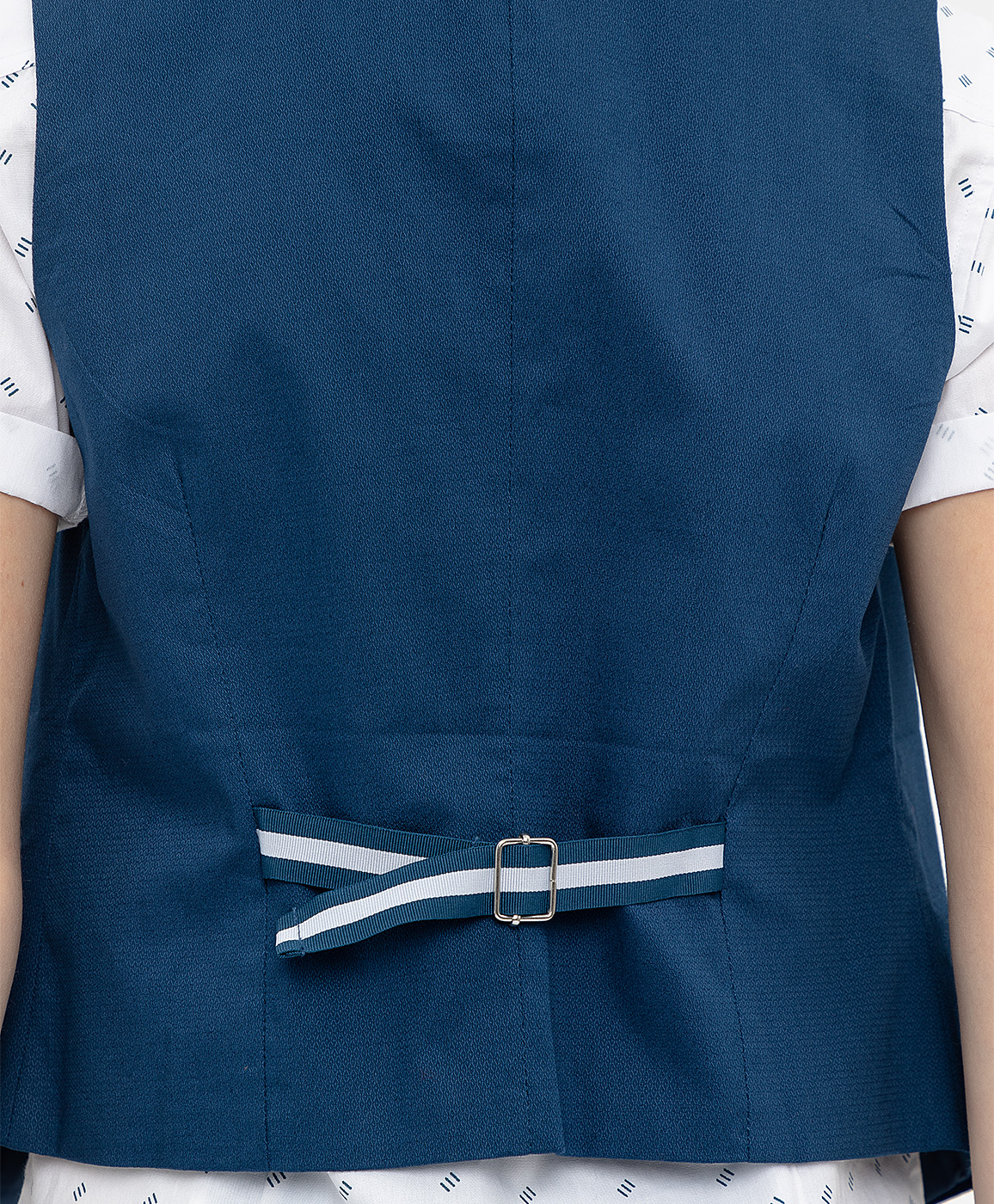 Синий нарядный жилет Button Blue 120BBBP47011000, размер 98 - фото 5