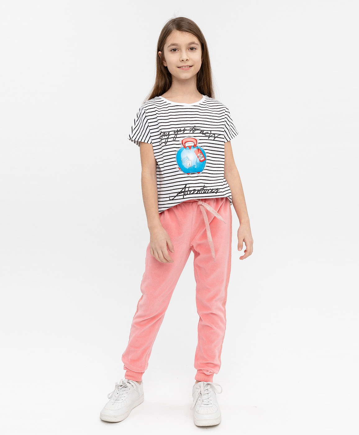 фото Футболка в полоску button blue