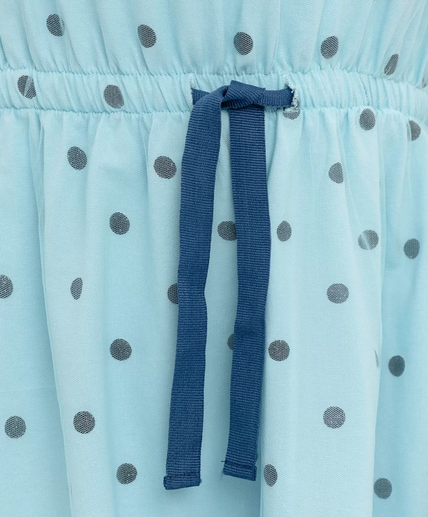фото Голубое платье button blue (134)