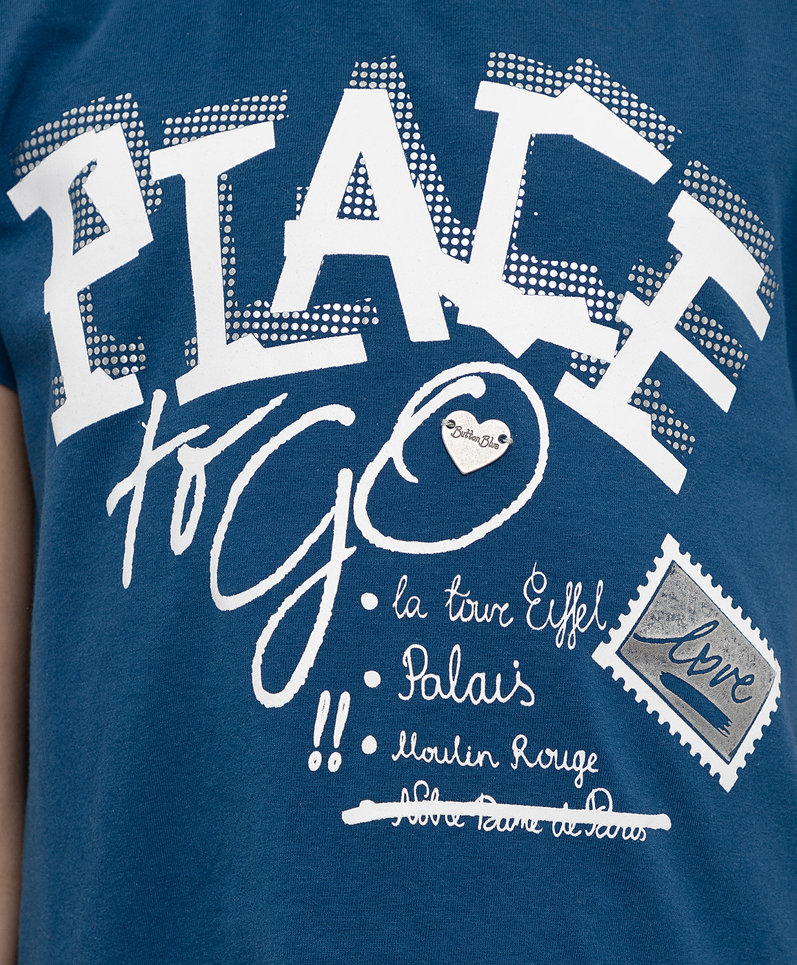 фото Платье с принтом button blue