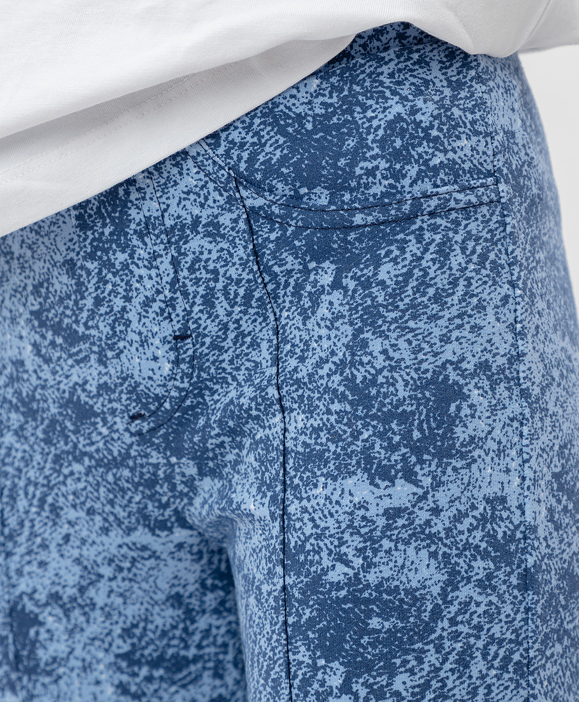 Синие брюки Button Blue 120BBGC56051000, размер 122, цвет синий - фото 5
