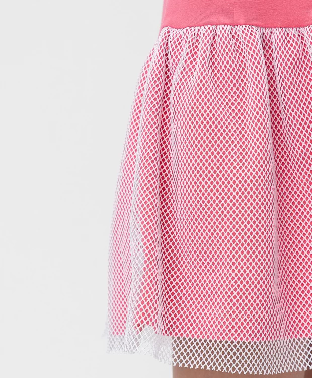 Платье без рукавов Button Blue (122), размер 122, цвет розовый Платье без рукавов Button Blue (122) - фото 6
