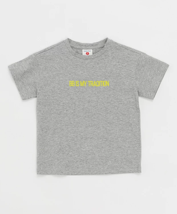 фото Серая футболка button blue (128)