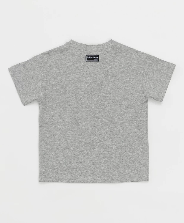 фото Серая футболка button blue (128)