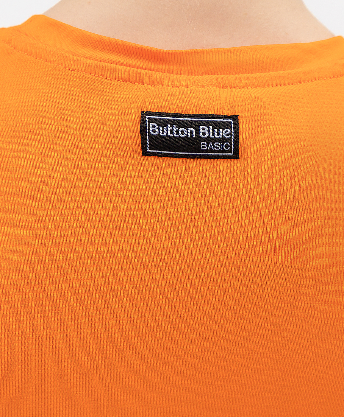 Оранжевая футболка Button Blue 121BBBB12013200, размер 110, цвет оранжевый - фото 3