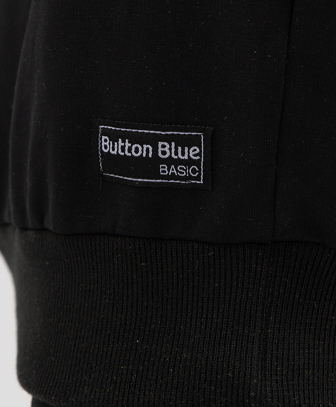 Черный свитшот Button Blue 121BBBB16010800, размер 134 - фото 4
