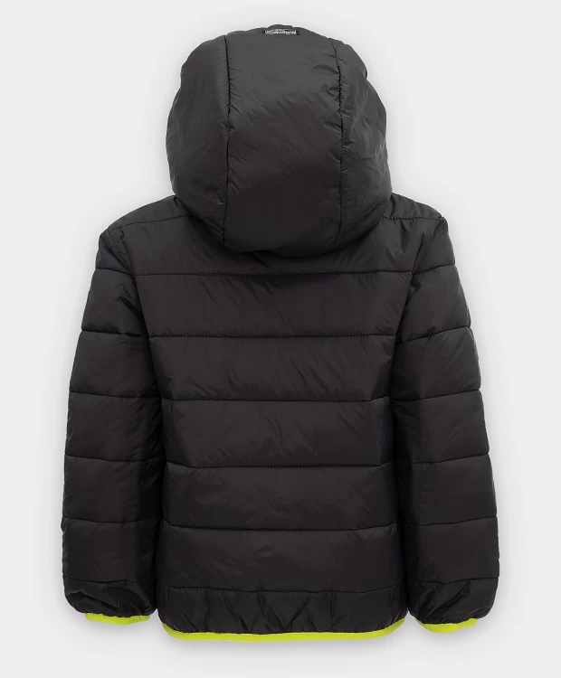 фото Черная куртка button blue (158)