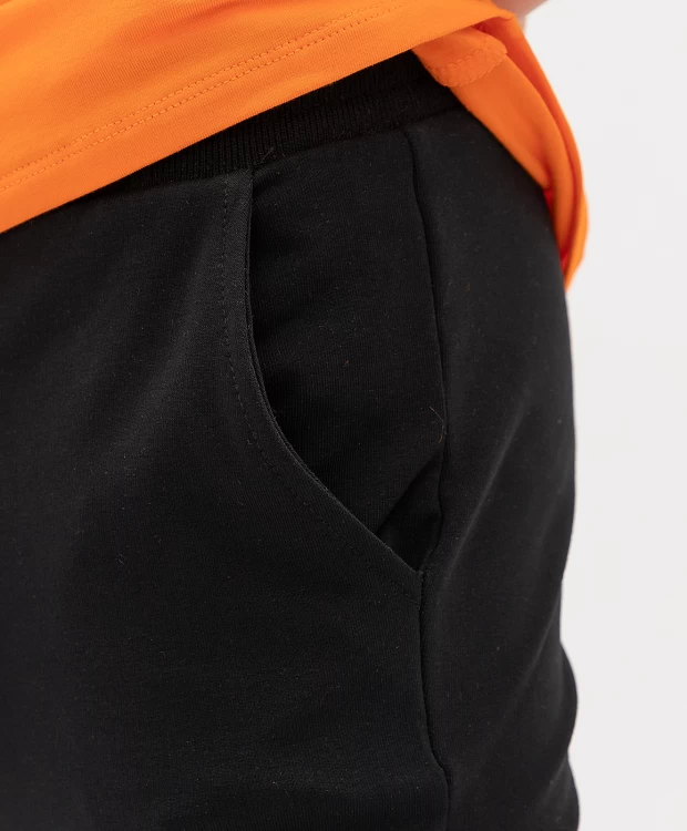 фото Черные брюки button blue (104)