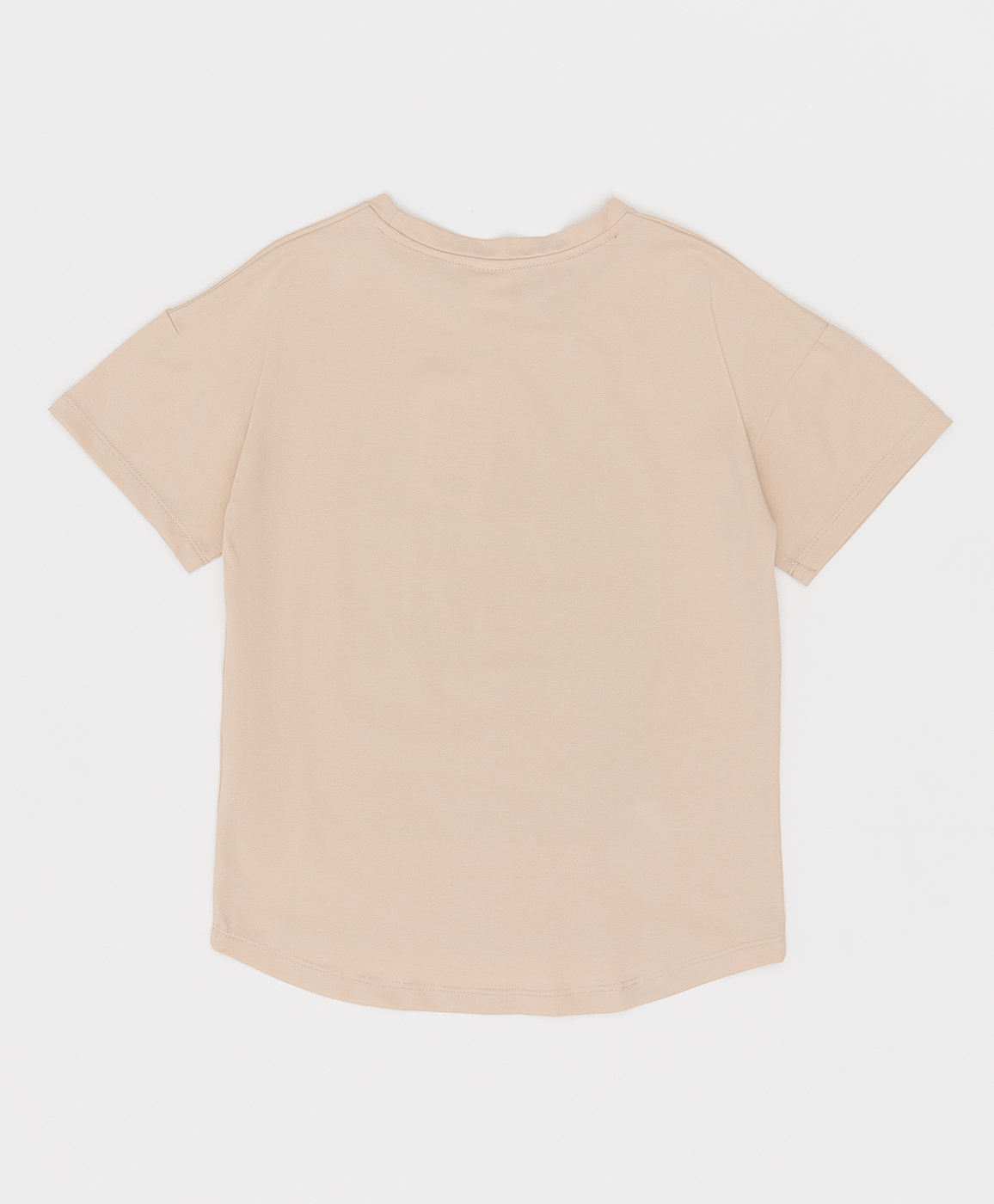 фото Песочная футболка button blue