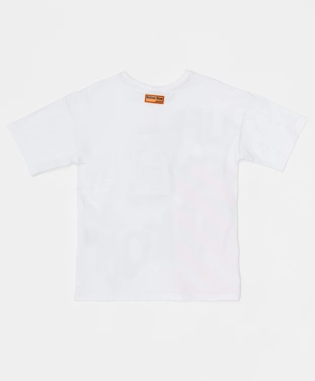 фото Белая футболка button blue (152)