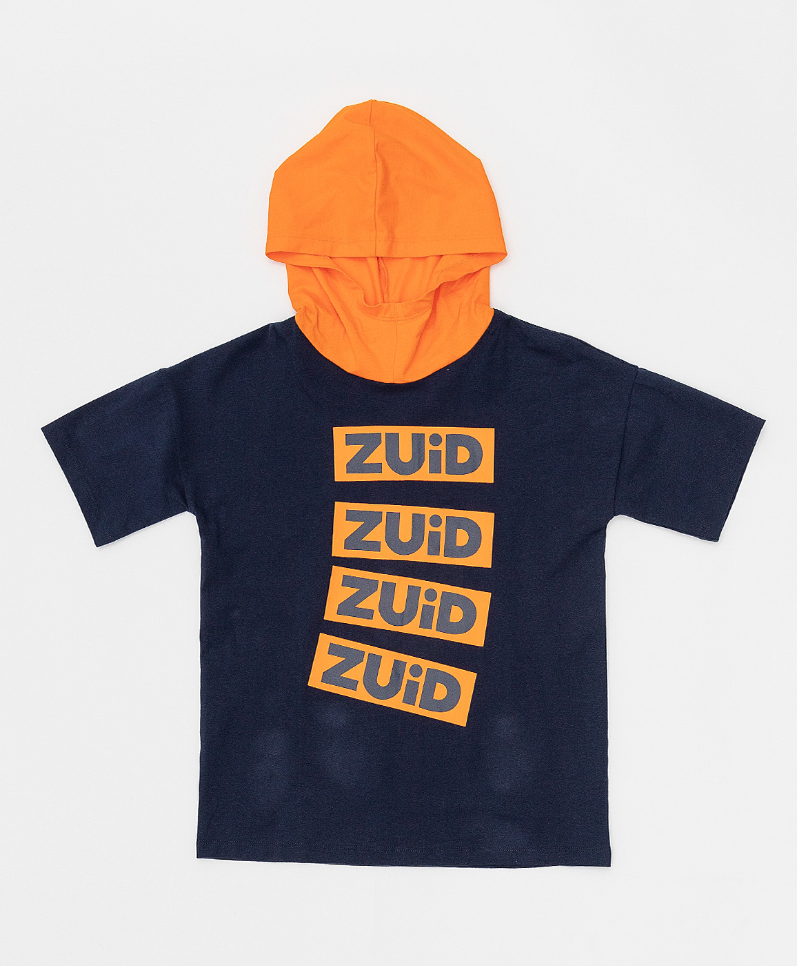 фото Синяя футболка button blue