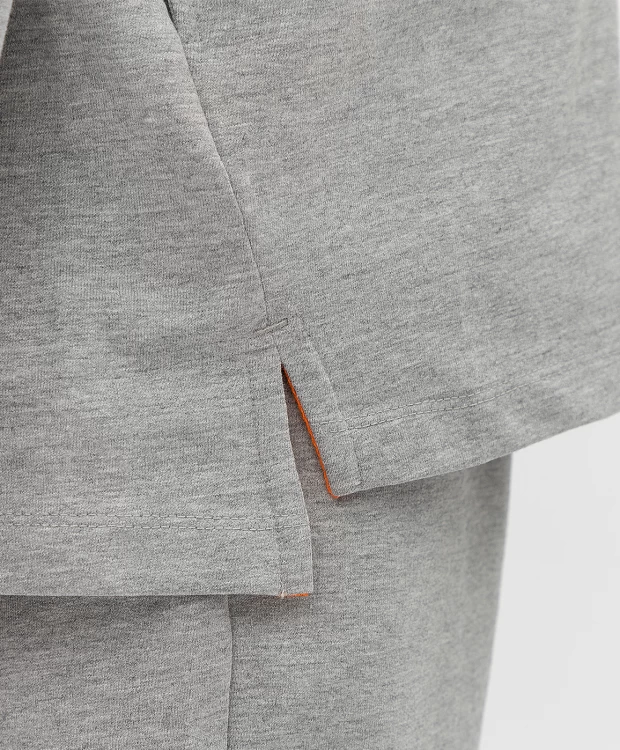 фото Серая толстовка button blue (134)