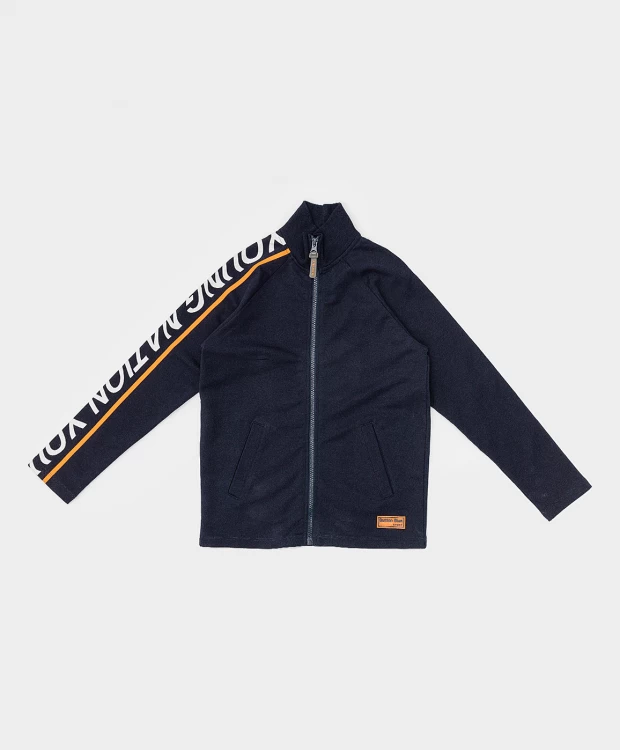 фото Синяя толстовка button blue (140)