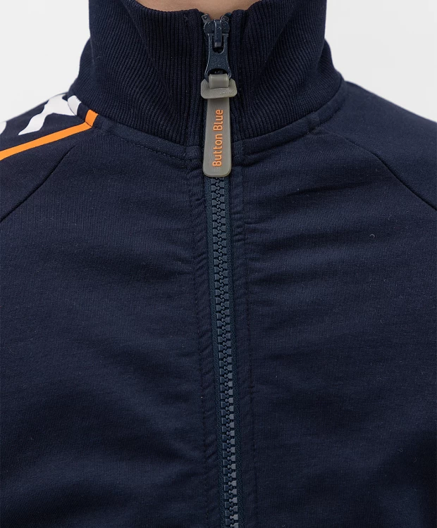 фото Синяя толстовка button blue (140)