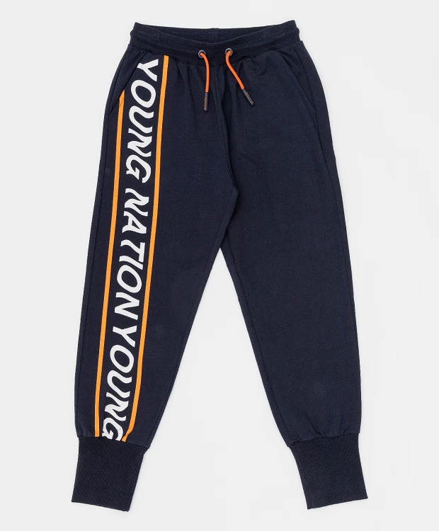 фото Синие брюки button blue (140)