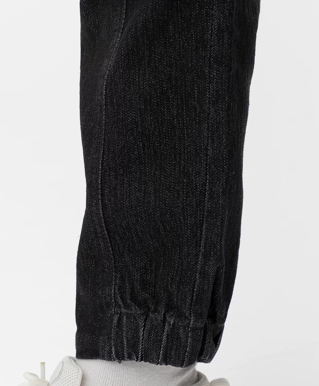 фото Черные брюки button blue (140)