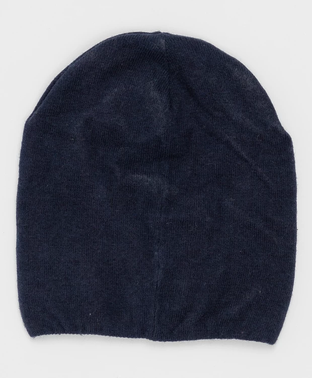 фото Синяя шапка button blue (56)