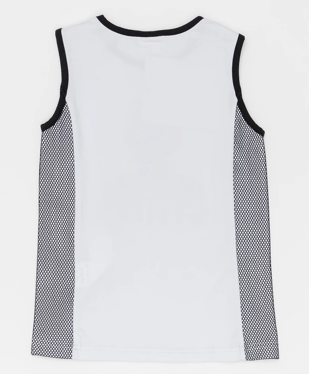 фото Белая майка button blue (122)