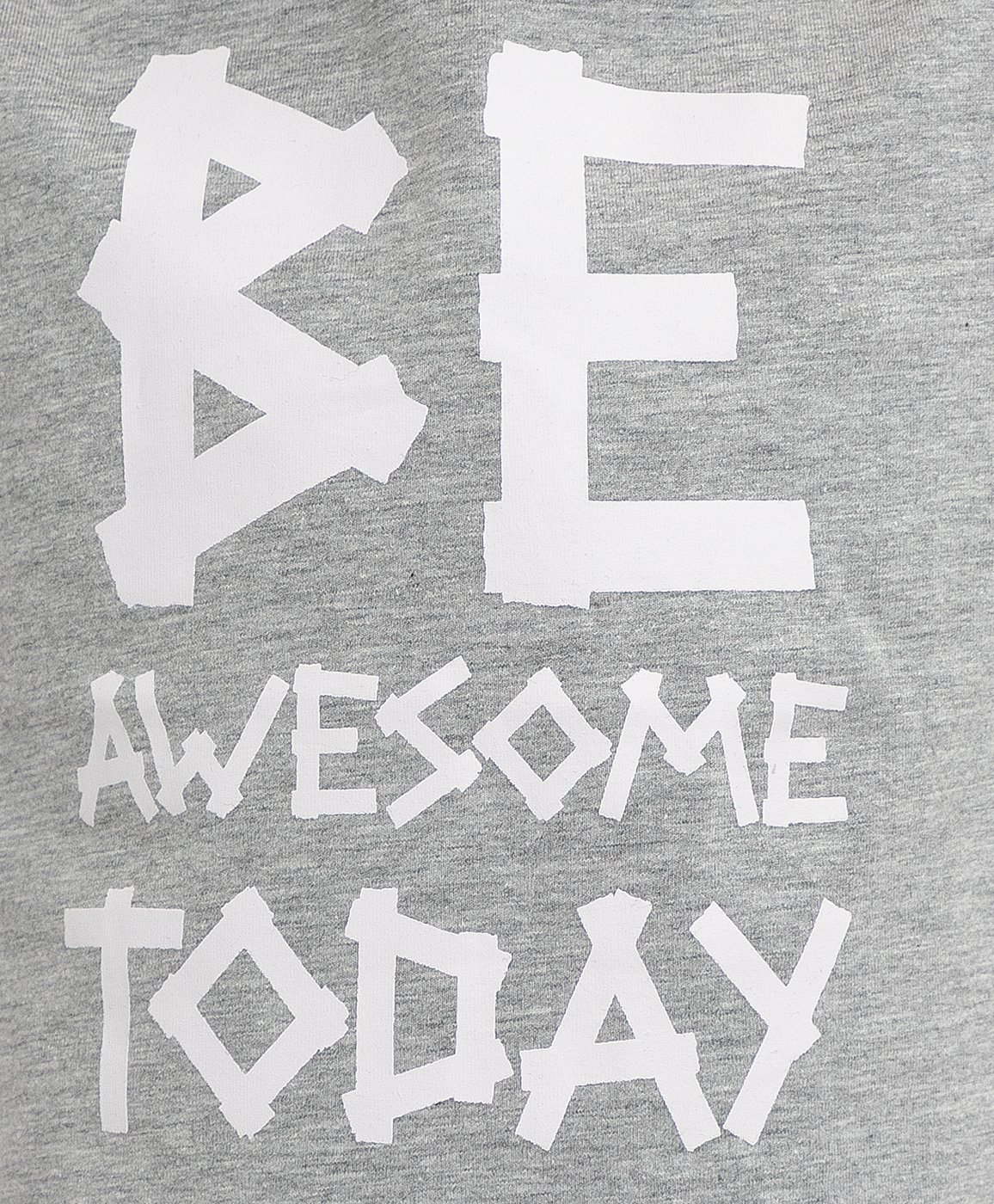 фото Серая футболка button blue