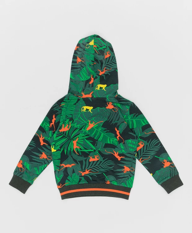 фото Зеленое худи button blue (98)