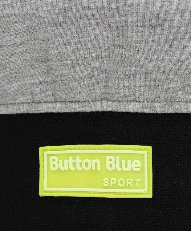 фото Серая толстовка button blue (98)