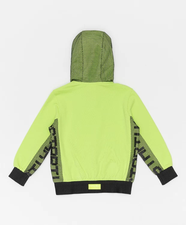 фото Салатовая толстовка button blue (104)