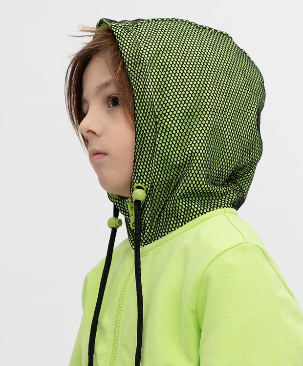 фото Салатовая толстовка button blue (104)