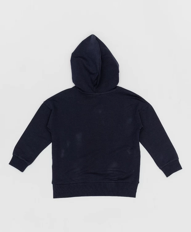 фото Синий худи button blue (98)