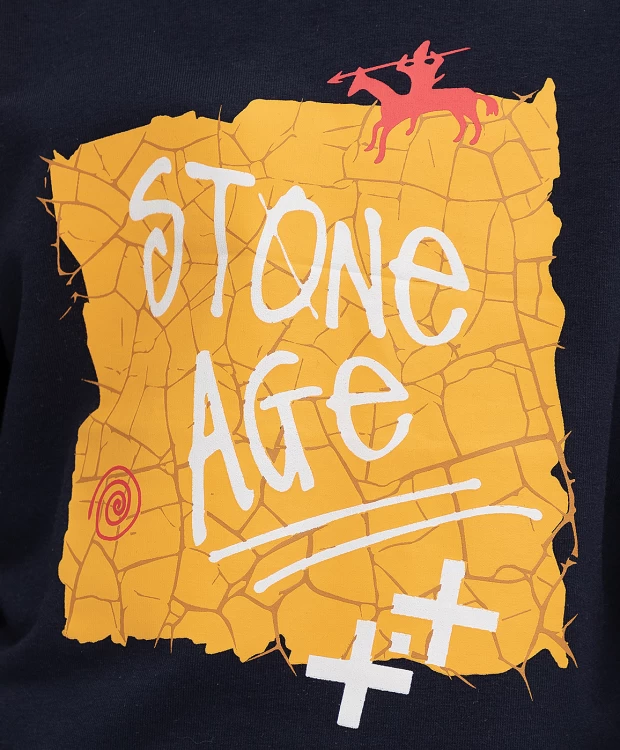 фото Синий худи button blue (98)