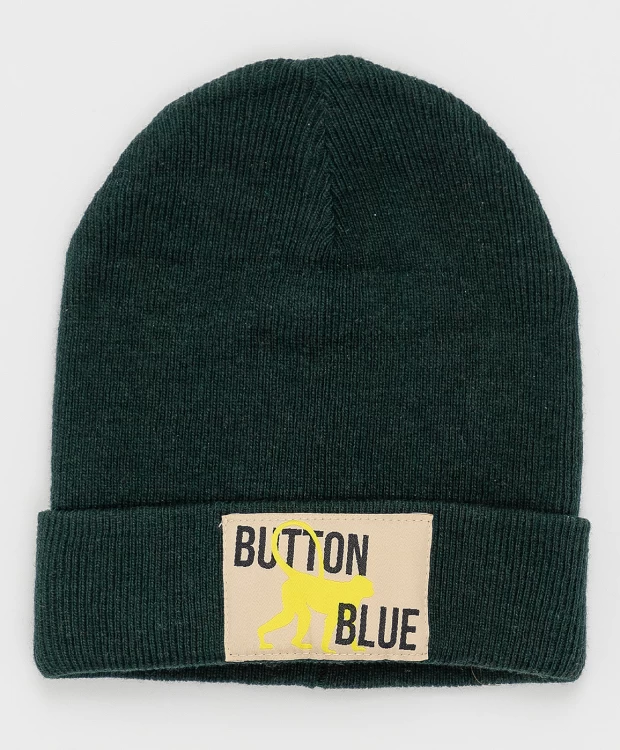 Зеленая шапка Button Blue (50)