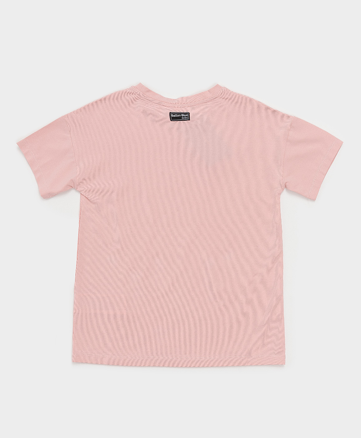 фото Розовая футболка button blue