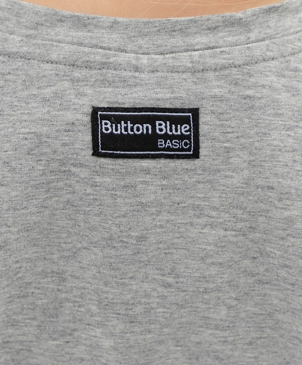 Серая футболка Button Blue