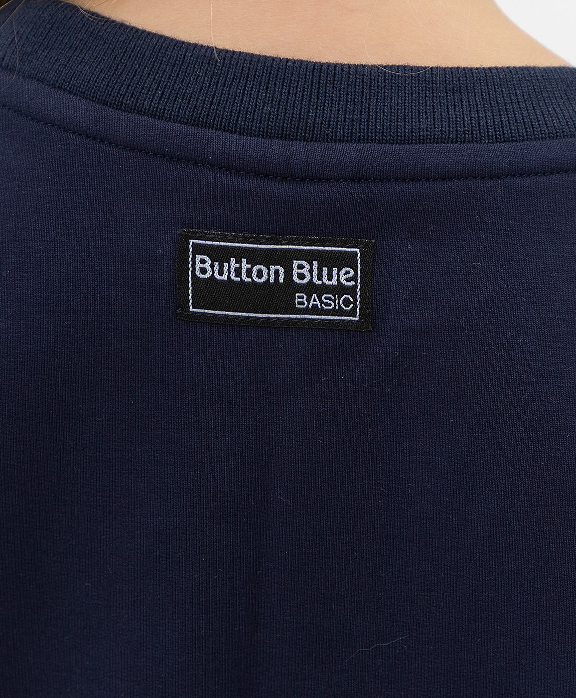 Синий свитшот Button Blue 121BBGB16011000, размер 158 - фото 3