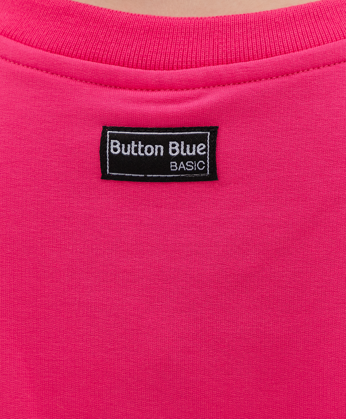 Свитшот Button Blue цвета фуксии 121BBGB16013600, размер 128 - фото 3