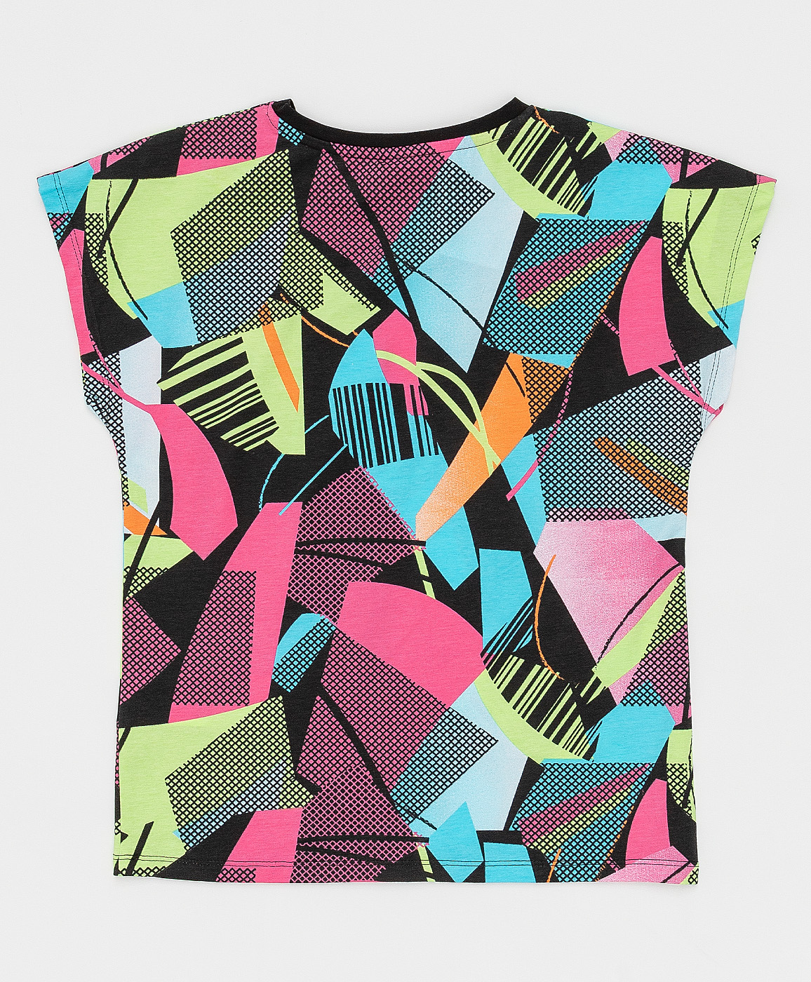 фото Розовая футболка button blue