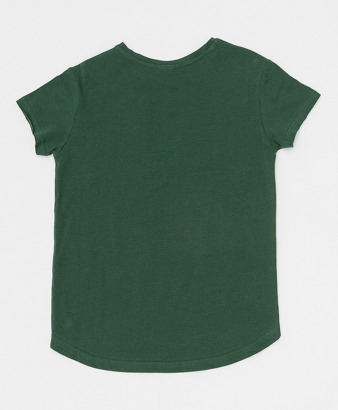 фото Зеленая футболка button blue