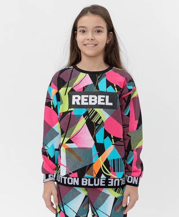 

Розовый свитшот Button Blue, Розовый свитшот Button Blue (140)